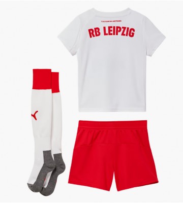 RB Leipzig Hjemmebanetrøje Børn 2025-26 Kortærmet (+ Korte bukser)